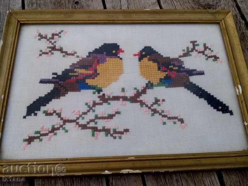 Embroidered picture with price 25.00 BGN | € 12.78 Embroidered picture with price 25.00 BGN | € 12.78