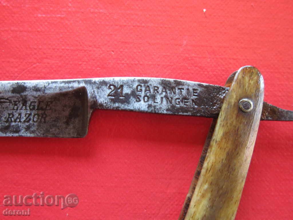 Auction Unique Razor Eagle 21 Solingen Bone Gravity Engravings Auction Unique Razor Eagle 21 Solingen Bone Gravity Engravings