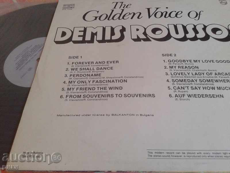 BTA 11439 - Demis Roussos - The Golden Voice of with price 12.00 BGN | € 6.14 BTA 11439 - Demis Roussos - The Golden Voice of with price 12.00 BGN | € 6.14