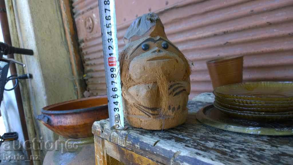 8289. МАЙМУНКА ОТ КОКОСОВ ОРЕХ ДЪРВОРЕЗБА - 6 8289. МАЙМУНКА ОТ КОКОСОВ ОРЕХ ДЪРВОРЕЗБА - 6