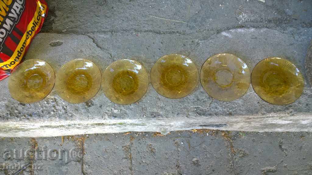 Auction 8298. STAR SERVICE BLINDS YELLOW COLOR GLASS Auction 8298. STAR SERVICE BLINDS YELLOW COLOR GLASS