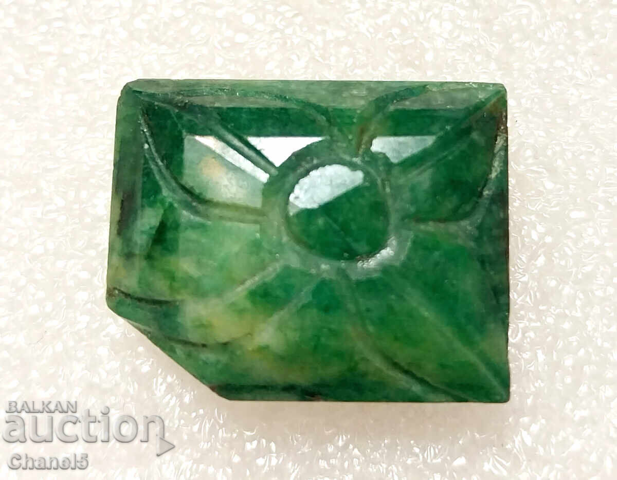 NATURAL AMARAGED - GRAVIRAN - BRAZIL - 49.85 carats with price 62.00 BGN | € 31.70 NATURAL AMARAGED - GRAVIRAN - BRAZIL - 49.85 carats with price 62.00 BGN | € 31.70