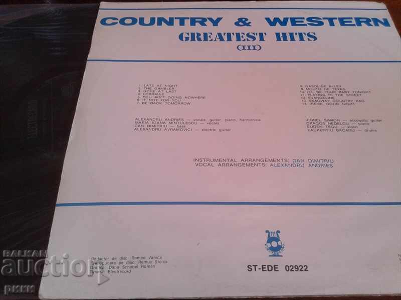 EDE01784,0183 02922 Country & Western Greatest HitsI, II, III - 6 EDE01784,0183 02922 Country & Western Greatest HitsI, II, III - 6