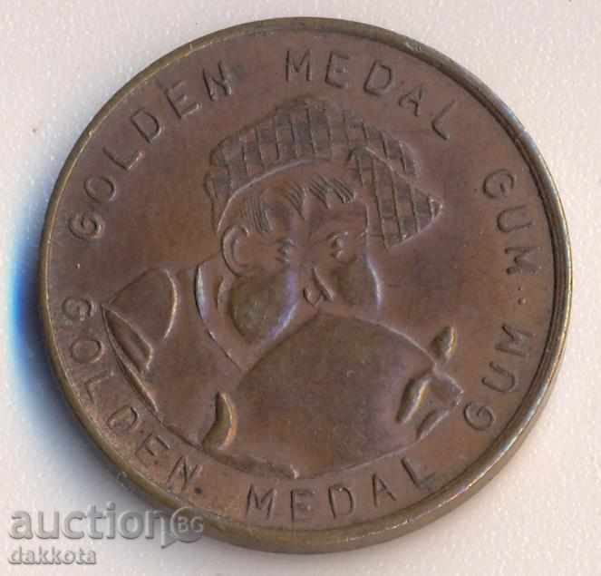 Vintage μετάλλιο / μάρκα υδατοσφαίρισης με τιμή 6.00 BGN | € 3.07 Vintage μετάλλιο / μάρκα υδατοσφαίρισης με τιμή 6.00 BGN | € 3.07