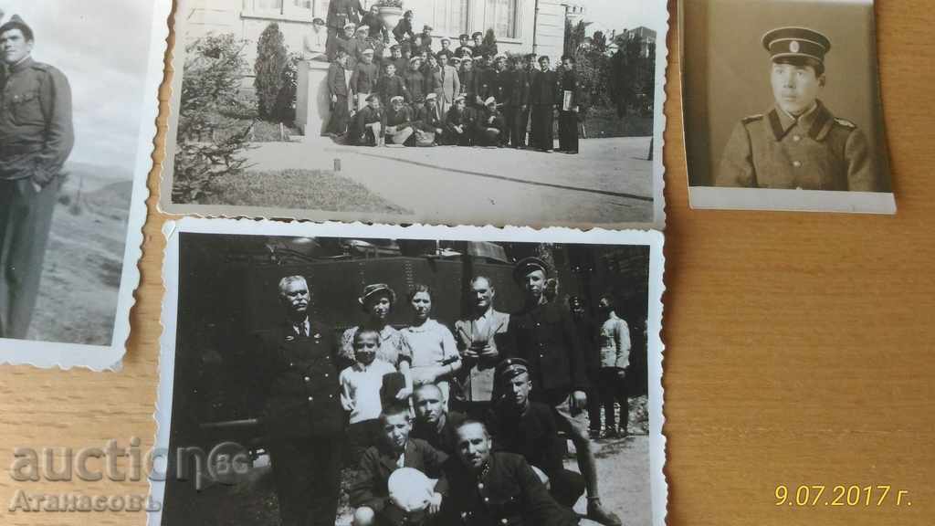 Lot vechi fotografii soldați - 6 Lot vechi fotografii soldați - 6