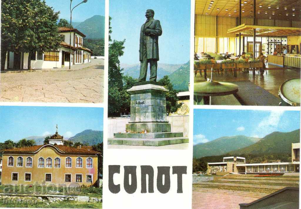 Пощенска картичка - Сопот, сборна - 5 изгледи
