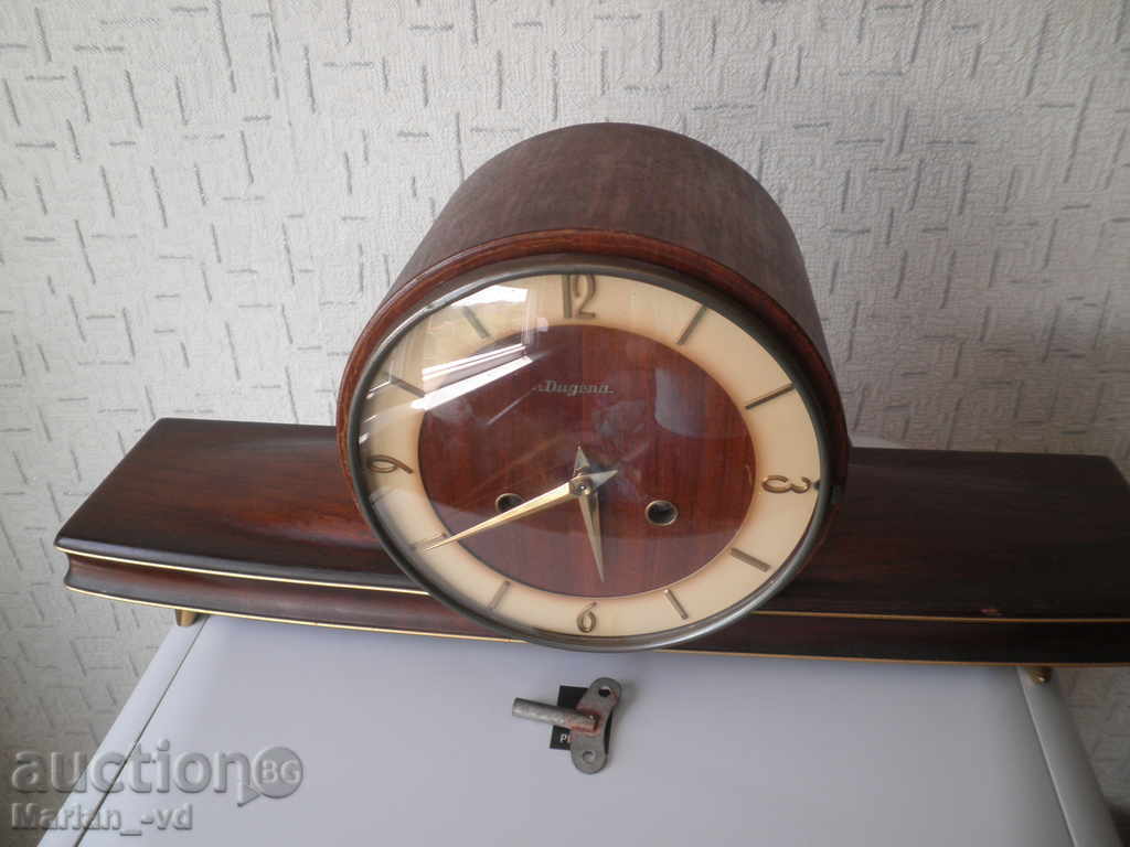 Old mechanical fireplace clock DUGENA with price 150.00 BGN | € 76.69
