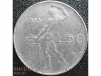 50 liras 1955. - Italia