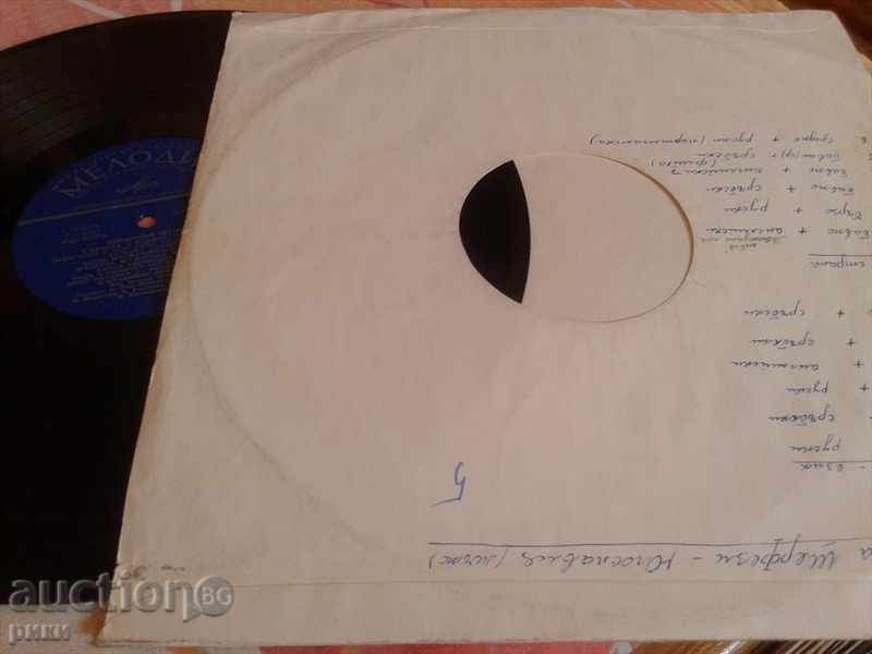 Д 018915-6 Цыганские Songs 1968 with price 5.00 BGN | € 2.56 Д 018915-6 Цыганские Songs 1968 with price 5.00 BGN | € 2.56