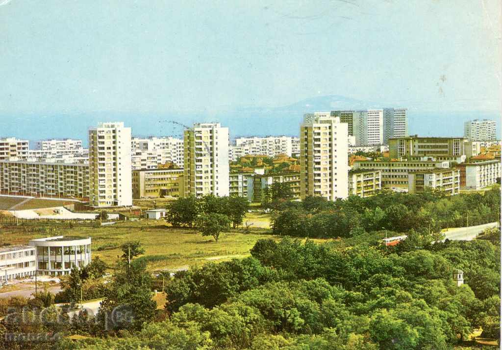 Καρτ ποστάλ - Μπουργκάς, jk "Tolbuhin" και "Sunrise"