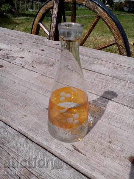 Carafe, Glass bottle with price 12.00 BGN | € 6.14