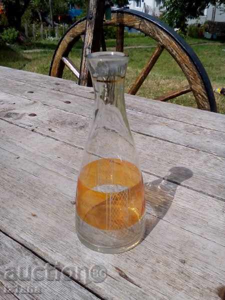 Auction  Carafe, Glass bottle