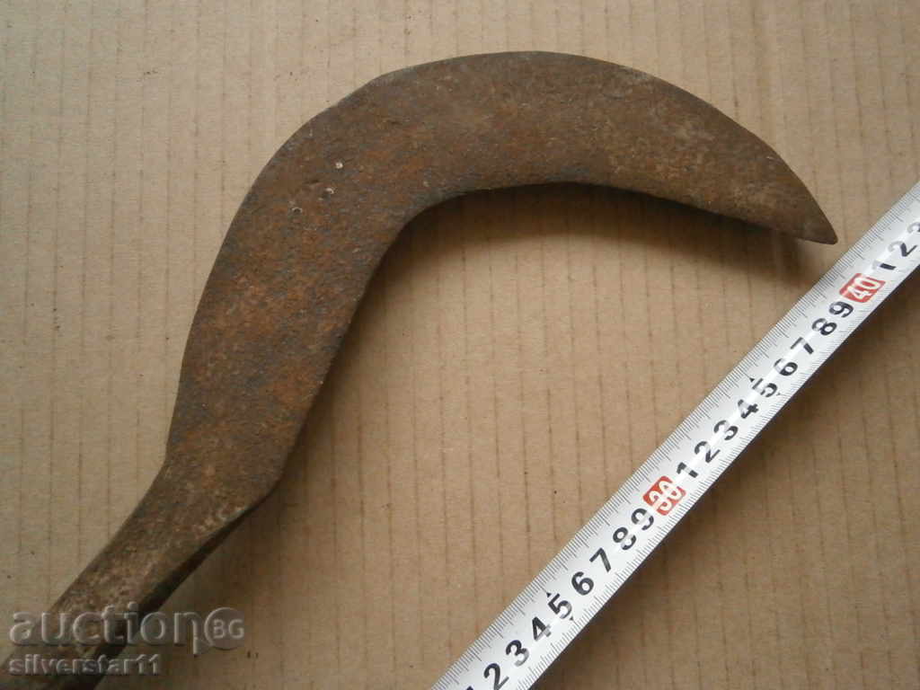 HARMFUL old-handed hand-forged wagon with mark - 5 HARMFUL old-handed hand-forged wagon with mark - 5
