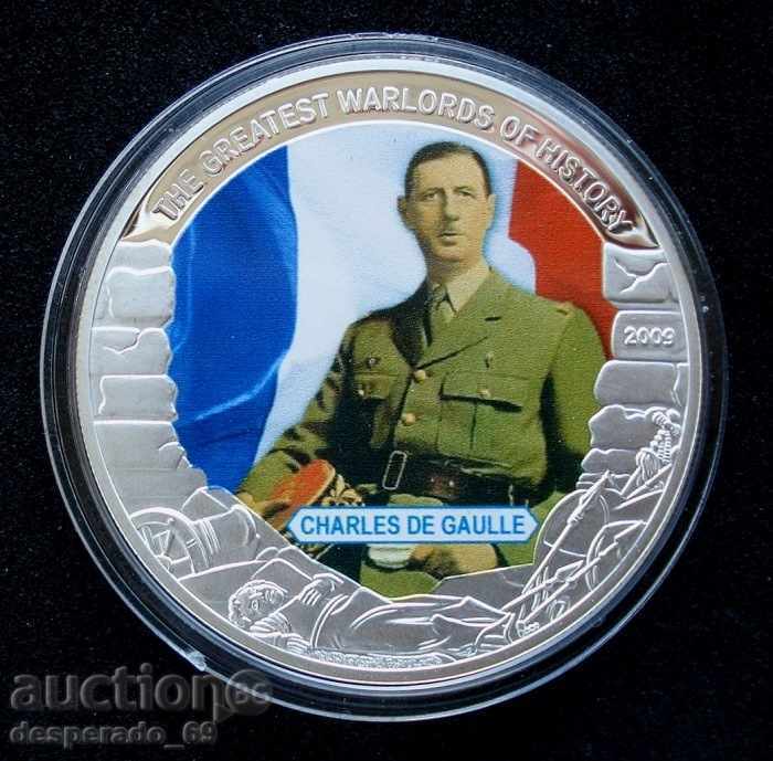 (¯`'•.¸ $5 2009 LIBERIA UNC ¸.•'´¯)