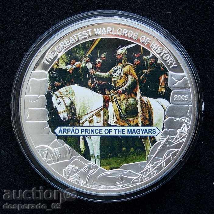 (¯`'•.¸ 5 dollars 2009 LIBERIA UNC ¸.•'´¯) (¯`'•.¸ 5 dollars 2009 LIBERIA UNC ¸.•'´¯)