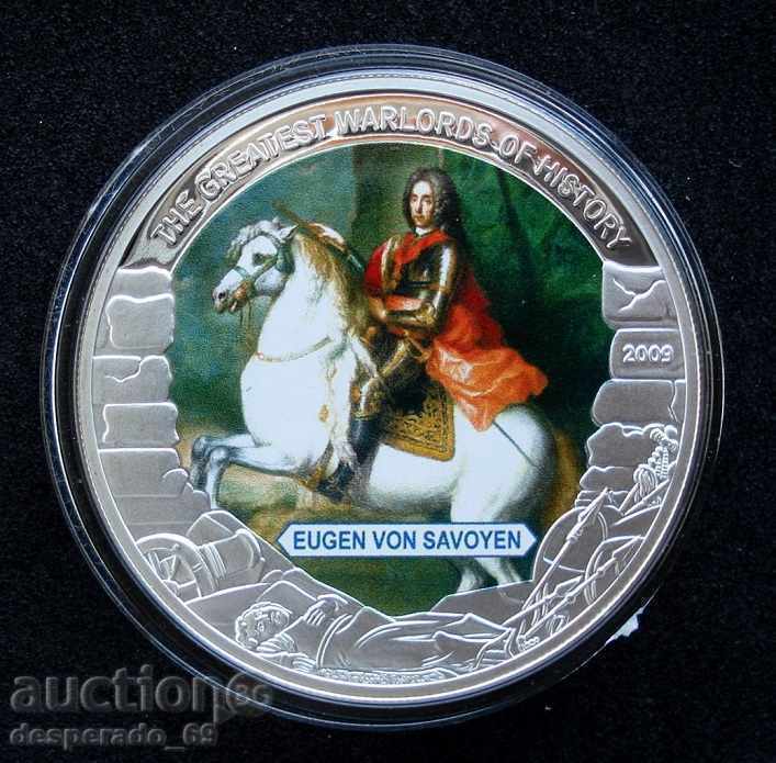 (¯`'•.¸ $5 2009 LIBERIA UNC ¸.•'´¯)