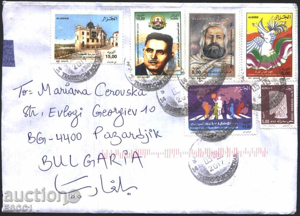 Пътувал плик с марки 1995 - 2011 от Алжир