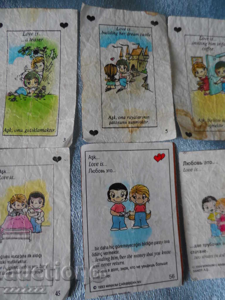 Licitație Multe poze cu guma de mestecat - 10 buc. Licitație Multe poze cu guma de mestecat - 10 buc.