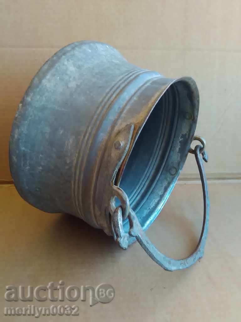 Tinned boiler, baker, water tank, copper copper pot - 5