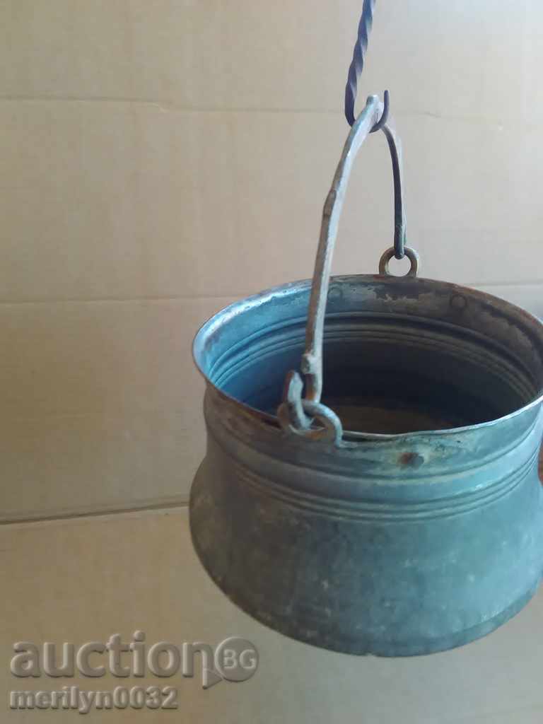 Tinned boiler, baker, water tank, copper copper pot - 7