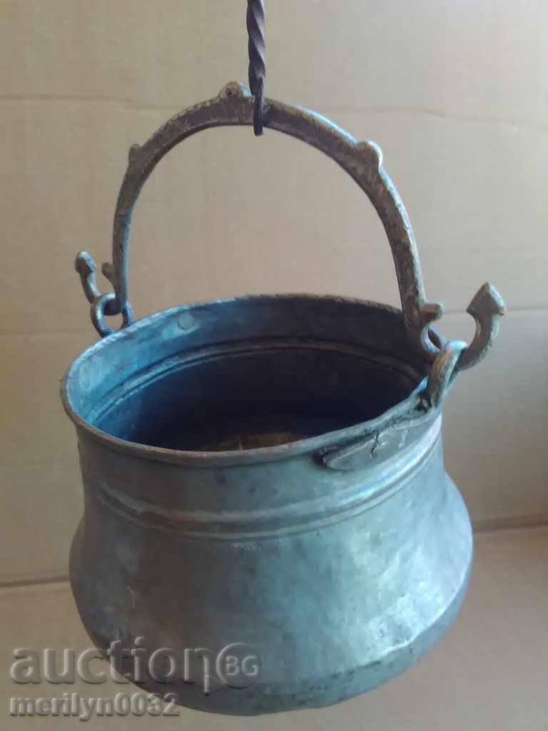 Tinned boiler, baker, water tank, copper copper pot - 6 Tinned boiler, baker, water tank, copper copper pot - 6