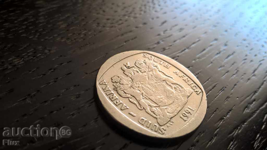 Coin - South Africa - 2 ranks 1991 with price 1.10 BGN | € 0.56