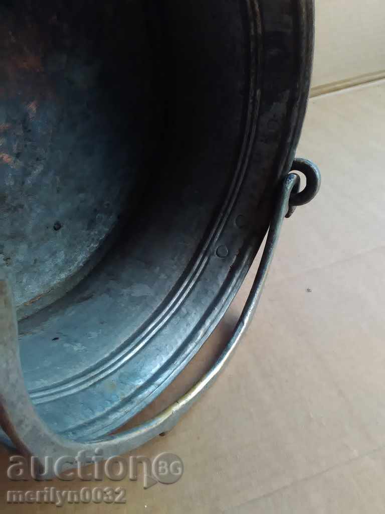 Tinned boiler, baker, water tank, copper copper pot - 5