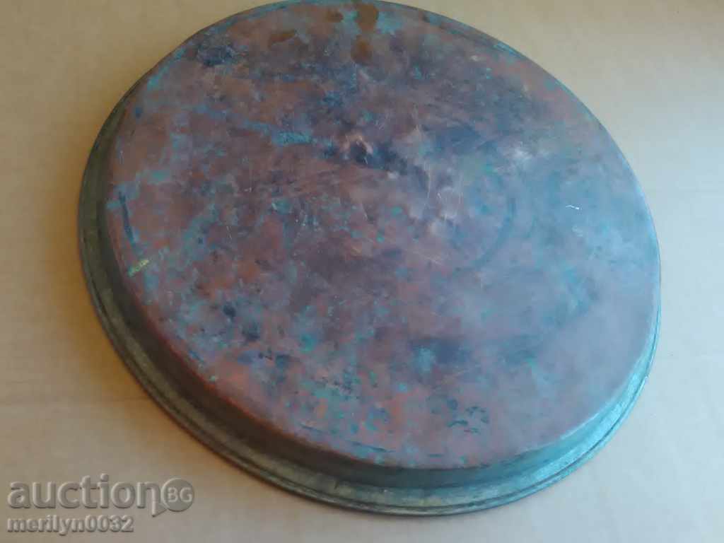 Old copper tray, sahane, baker, tray, tray - 6 Old copper tray, sahane, baker, tray, tray - 6