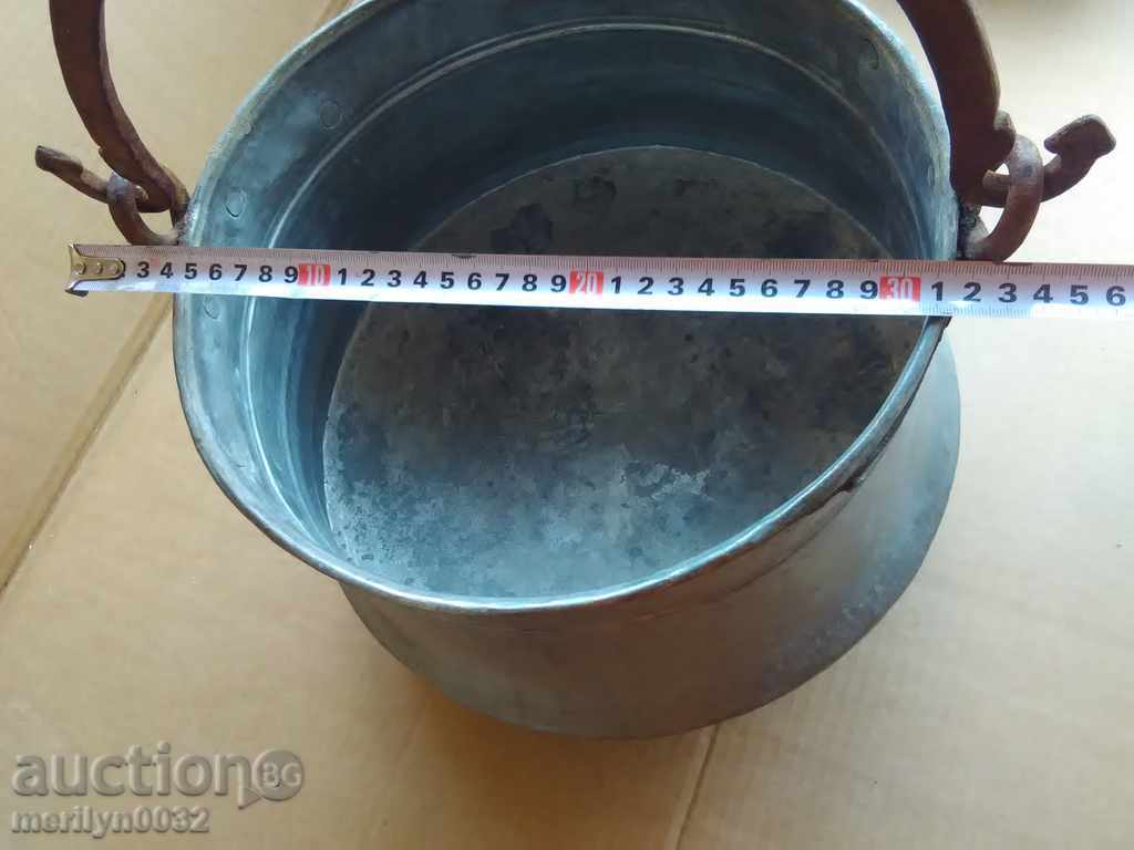 Tinned boiler, baker, water tank, copper copper pot - 6 Tinned boiler, baker, water tank, copper copper pot - 6