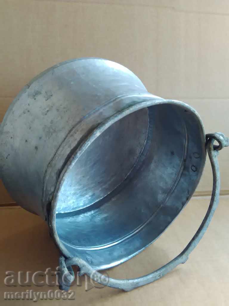 Tinned boiler, baker, water tank, copper copper pot with price 76.00 BGN | € 38.86