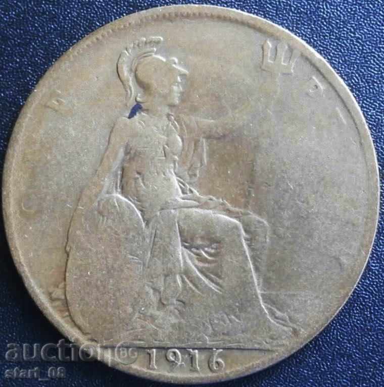 Penny 1916 - Great Britain