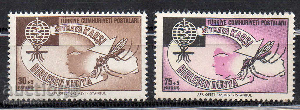 1962. Turkey. Eradication of malaria.