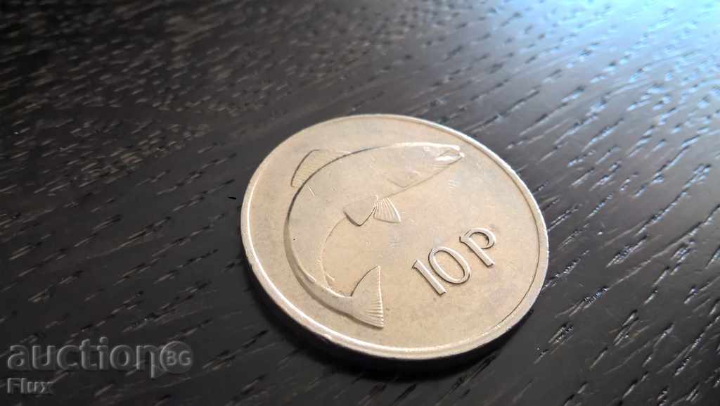 Монета - ЕЙРЕ - 10 пенса | 1980г.
