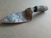 Very old Renaissance trowel, a tool made by the Bulgarians