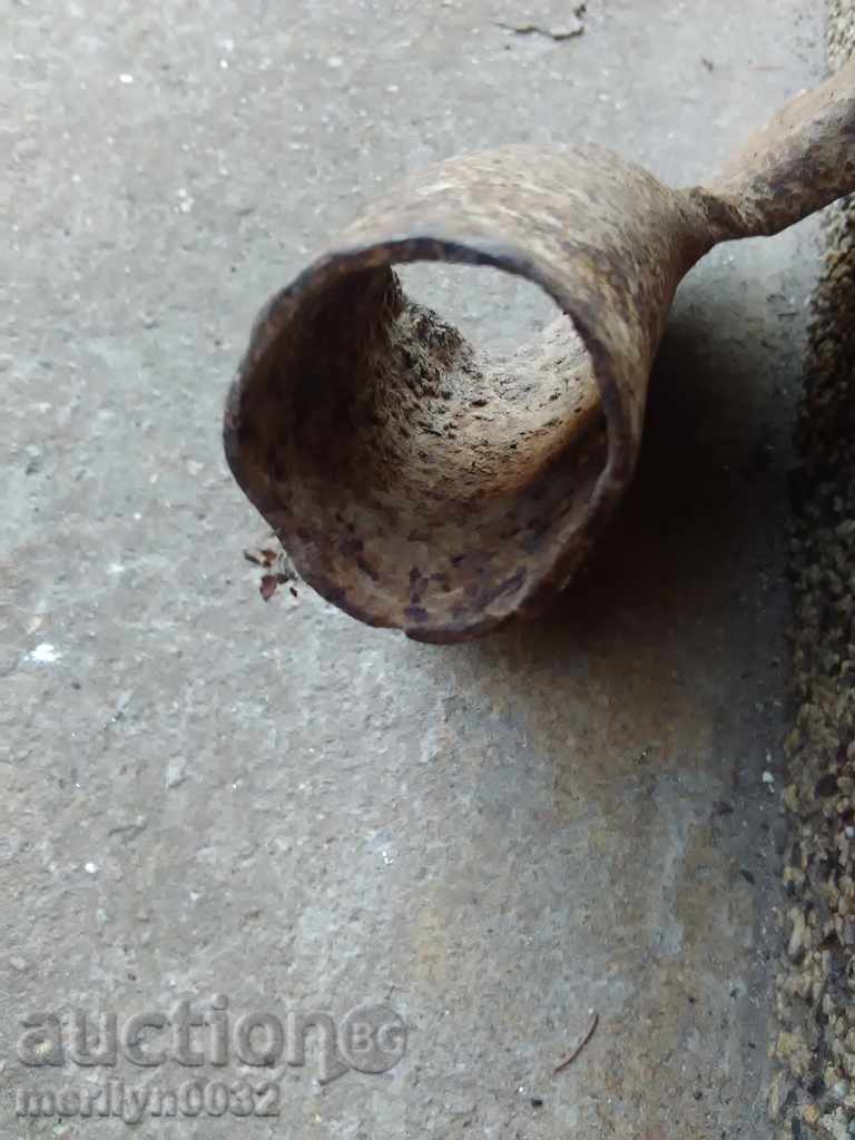 Παλιά φτυάρι, σφυρήλατο σίδερο - 6 Παλιά φτυάρι, σφυρήλατο σίδερο - 6