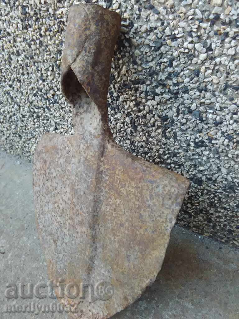 Παλιά φτυάρι, σφυρήλατο σίδερο - 7 Παλιά φτυάρι, σφυρήλατο σίδερο - 7