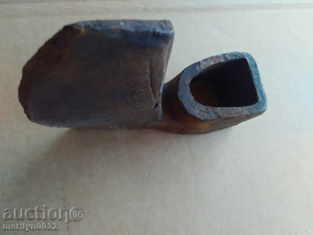 An old ax with the inscription saber hatchet - 5 An old ax with the inscription saber hatchet - 5
