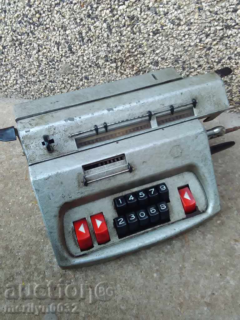Механична сметачна машина от ракетен комплекс - 7 Механична сметачна машина от ракетен комплекс - 7