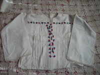 Автентична къса кенарена риза 1 от национална носия