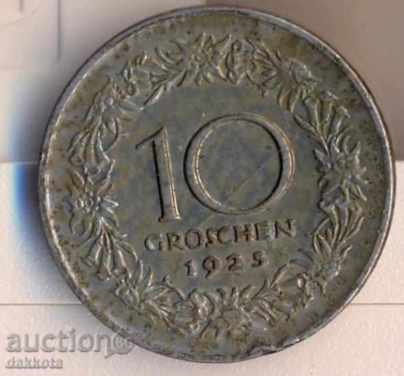 Austria 10 penny 1925