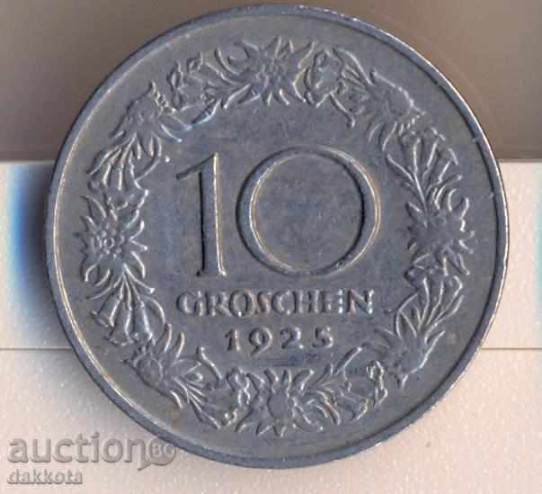 Austria 10 penny 1925