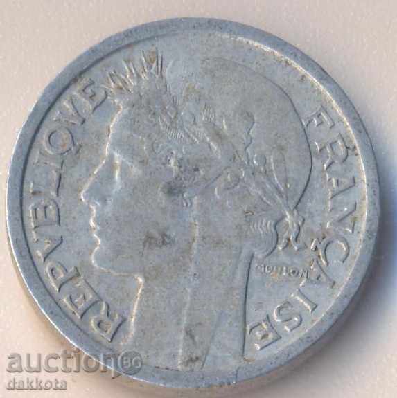 Γαλλία 1 φράγκο 1950 με τιμή 0.50 BGN | € 0.26