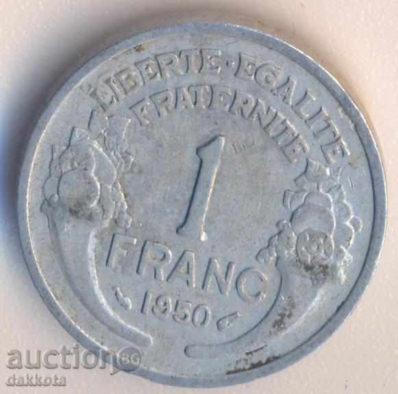 Franța 1 franc 1950