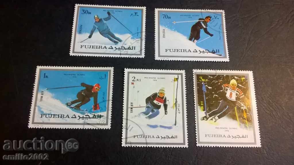 timbre Sporturi de iarnă