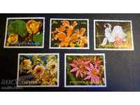 пощенски  марки Цветя