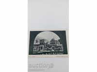 Пощенска картичка Рилски манастир Църквата и Хрельовата кула