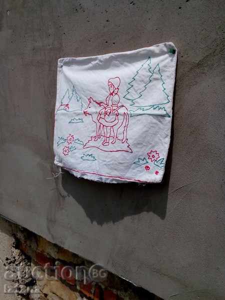 Delivery of Embroidered pillow case