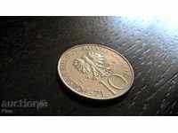 Монета - Полша - 10 злоти | 1976г.