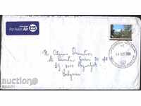 Patuval φάκελο με γραμματόσημο Δείτε το σιδηροδρομικό 2008 Νέα Ζηλανδία