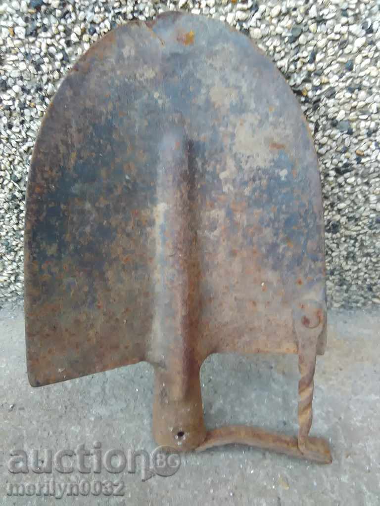 Auction Old forged shovel tool Auction Old forged shovel tool